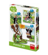 ČESKÝ KRTEK KONTUROVÝ PUZZLE VEĽKÉ KUSKY 3V1 ČESKÝ KRTEK KONTUROVÝ PUZZLE VEĽKÉ KUSKY 3V1