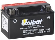 BATÉRIA UNIBAT CBTX7A-BS 12N7E-B 6MF6 12V 6Ah BATÉRIA UNIBAT CBTX7A-BS 12N7E-B 6MF6 12V 6Ah