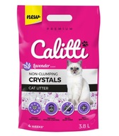 Podstielka pre mačky CALITTI Crystals Lavender 3,8l