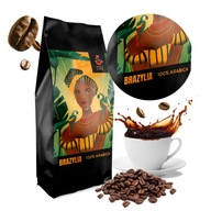 Čerstvo pražená zrnková káva ARABICA BRAZIL 1kg Čerstvo pražená zrnková káva ARABICA BRAZIL 1kg