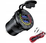 USB WC 3.0 digitálny voltmeter LED stupnica USB WC 3.0 digitálny voltmeter LED stupnica