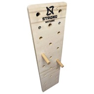 Drevený PEGBOARD 80x30, doska na uchopenie a doska na kolíky Drevený PEGBOARD 80x30, doska na uchopenie a doska na kolíky