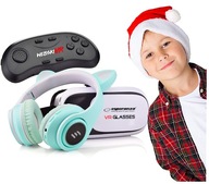 VIANOČNÝ DARČEK: VR OKULIARE + SLÚCHADLÁ + OVLÁDAČ VIANOČNÝ DARČEK: VR OKULIARE + SLÚCHADLÁ + OVLÁDAČ