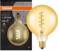 OSRAM LED VINTAGE guľa 4W = 28W farba 2000K E27 300lm OSRAM LED VINTAGE guľa 4W = 28W farba 2000K E27 300lm