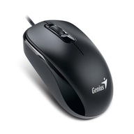 Myš Genius DX-120, 1200DPI, optická, trieda 3, káblová USB, čierna, klasická Myš Genius DX-120, 1200DPI, optická, trieda 3, káblová USB, čierna, klasická