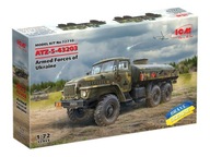 Vojenský nákladný automobil URAL ATZ-5-43203 cisterna model 72710 ICM Vojenský nákladný automobil URAL ATZ-5-43203 cisterna model 72710 ICM