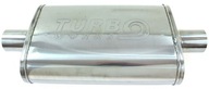 TURBOWORKS ŠPORTOVÝ CENTROVÝ TLUMIČ 35 cm PRIESTOROVÝ HI-FLOW 2" 51 mm TURBOWORKS ŠPORTOVÝ CENTROVÝ TLUMIČ 35 cm PRIESTOROVÝ HI-FLOW 2" 51 mm