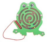 Magnetické žabie guľové bludisko Magnetické žabie guľové bludisko