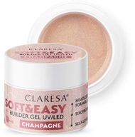Claresa samonivelačný gél na stavbu nechtov tixotropia CHAMPAGNE 12g Claresa samonivelačný gél na stavbu nechtov tixotropia CHAMPAGNE 12g