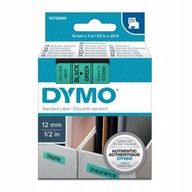 PÁSKA ORIGINÁL DYMO D1 12mm 7M 45019 S0720590 BK/G