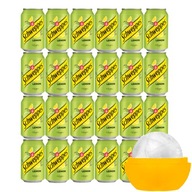 Schweppes Lemon sýtená nápojová súprava 330 ml x24