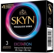 UNIMIL SKYN Excitačné vložky do kondómov 3 ks
