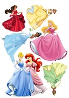 Fondánová potlač na tortu Disney PRINCESS Fondánová potlač na tortu Disney PRINCESS