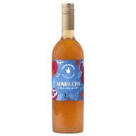 Kombucha s mätou, ružou a granátovým jablkom 750 ml Kombucha s mätou, ružou a granátovým jablkom 750 ml