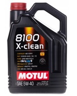 MOTOROVÝ OLEJ MOTUL 8100 X-CLEAN C3 5L. 5W-40