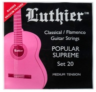 Luthier Set 20 strún pre klasickú gitaru + PICK Luthier Set 20 strún pre klasickú gitaru + PICK