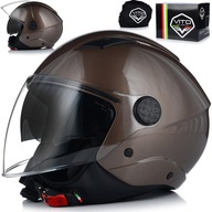 OTVORENÁ PRILBA NA MOTORKU | VITO SARENTA | SKÚTER ECE 22/06 CHOPPER + BLENDA OTVORENÁ PRILBA NA MOTORKU | VITO SARENTA | SKÚTER ECE 22/06 CHOPPER + BLENDA