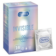 Durex Invisible Dodatočne navlhčená konzerva 16 ks