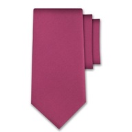 AMARANTH FUCHSIA PÁNSKA PEVNÁ HLADKÁ KRAVATA AMARANTH FUCHSIA PÁNSKA PEVNÁ HLADKÁ KRAVATA