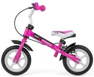 HLINÍKOVÝ balančný bicykel Milly Mally P + BRZDA HLINÍKOVÝ balančný bicykel Milly Mally P + BRZDA