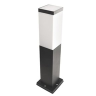 Záhradná lampa POST 1xE27 45cm ČIERNA