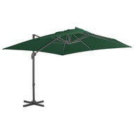 VidaXL závesný dáždnik s hliníkovou tyčou 400