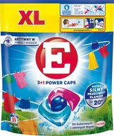 Farebné pracie kapsule E Power Caps Color 39p