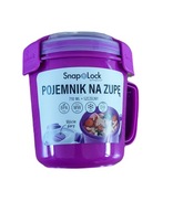 Zaklapnite a uzamknite nádobu na polievku Zaklapnite a uzamknite nádobu na polievku