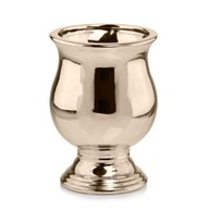 Zlatý zrkadlový keramický hrniec a pohárová váza