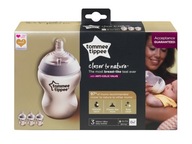 TOMMEE TIPPEE ANTIKOLICKÁ FĽAŠA 260 ML 3 KS TOMMEE TIPPEE ANTIKOLICKÁ FĽAŠA 260 ML 3 KS