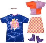 BARBIE OBLEČENIE 2 PAL OBLEČENÍ S BLÁZKOU SUKŇA HBV69 BARBIE OBLEČENIE 2 PAL OBLEČENÍ S BLÁZKOU SUKŇA HBV69