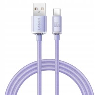 Kábel USB-A / USB-C, Baseus Shine, 5A 100W, 1,2m Kábel USB-A / USB-C, Baseus Shine, 5A 100W, 1,2m