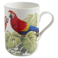 Kostný porcelán vtáčik papagáj papagáj na narodeniny