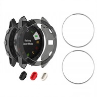 2 x 9H+ sklenené puzdro pre Garmin Fenix 6 / 6 Pro Solar 2 x 9H+ sklenené puzdro pre Garmin Fenix 6 / 6 Pro Solar