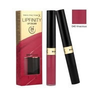 MAX FACTOR LIPFINITY Dlhotrvajúci rúž 2v1 040 Vivacious 2,3ml+1,9g MAX FACTOR LIPFINITY Dlhotrvajúci rúž 2v1 040 Vivacious 2,3ml+1,9g