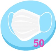 MASKA hygienická ochranná maska ​​3W POLAND 50