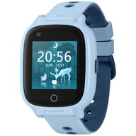 Inteligentné hodinky Garett Kids Twin 4G modré
