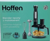 Hoffen HB-3390 tyčový mixér 1000 W čierny kuchynský robot sekáčik