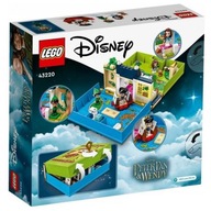 Kniha LEGO DISNEY Peter Pan a Wenda 43220