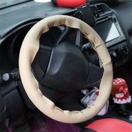 Autopoťah na volant v béžovom štýle s Autopoťah na volant v béžovom štýle s