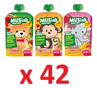 42x Musiak ovocná penová zmes 3x príchuť, 14 ks 42x Musiak ovocná penová zmes 3x príchuť, 14 ks