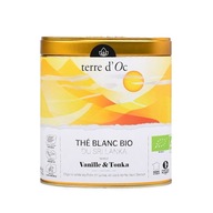 Čaj Biela vanilka Fazuľa Tonka Bio 50 G Terre D'Oc