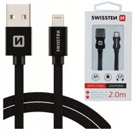 SWISSTEN USB Lightning nabíjací kábel 2m 3A SWISSTEN USB Lightning nabíjací kábel 2m 3A