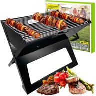Skladací MAESTRO turistický GRILL PRENOSNÝ KUFOR na kempingový pozemok Skladací MAESTRO turistický GRILL PRENOSNÝ KUFOR na kempingový pozemok