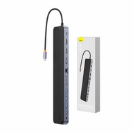 BASEUS HUB CONVERTER USB-C USB/USB-C 100W/DP/HDMI/SD/TF/AUX/SIEŤOVÁ KARTA BASEUS HUB CONVERTER USB-C USB/USB-C 100W/DP/HDMI/SD/TF/AUX/SIEŤOVÁ KARTA