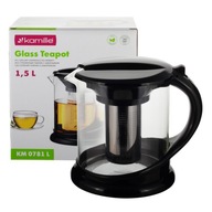 SKLENENÝ SVORNÍK 0781L DŽVNA 1,5L KAMILLE SKLENENÝ SVORNÍK 0781L DŽVNA 1,5L KAMILLE