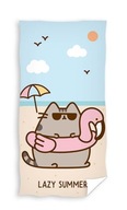 PUSHEEN plážová osuška pre mačky a mačičky 70 x 140 cm PUSZIN PUSHEEN plážová osuška pre mačky a mačičky 70 x 140 cm PUSZIN