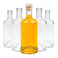 SET 5x TADEK sklenené fľaše 500 ml so zátkami na tinktúry víno moonshine SET 5x TADEK sklenené fľaše 500 ml so zátkami na tinktúry víno moonshine