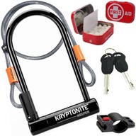 Kryptonit Keeper 12 U-Lock + lano 10 x 20 cm Kryptonit Keeper 12 U-Lock + lano 10 x 20 cm