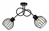 STROPNÉ LAMPY LUSTRE ZÁSADNÉ LOFT DRÔTENÉ GUĽOVÉ STROPNÉ LAMPY LUSTRE ZÁSADNÉ LOFT DRÔTENÉ GUĽOVÉ